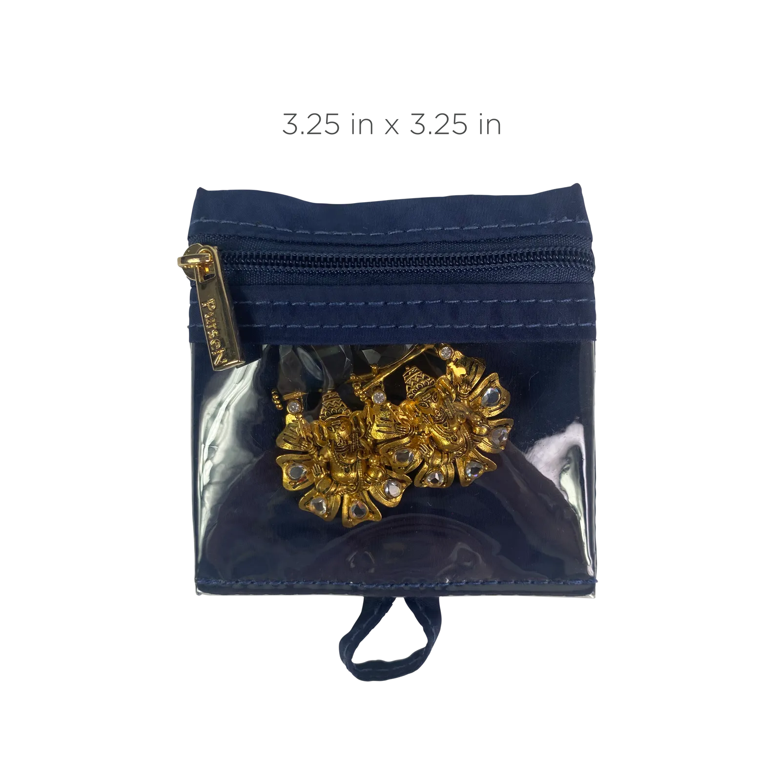 Weekender Jewelry Case- Greek Navy